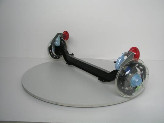 東風(fēng)EQ140型(解放CA141型)前驅(qū)動(dòng)橋總成模型