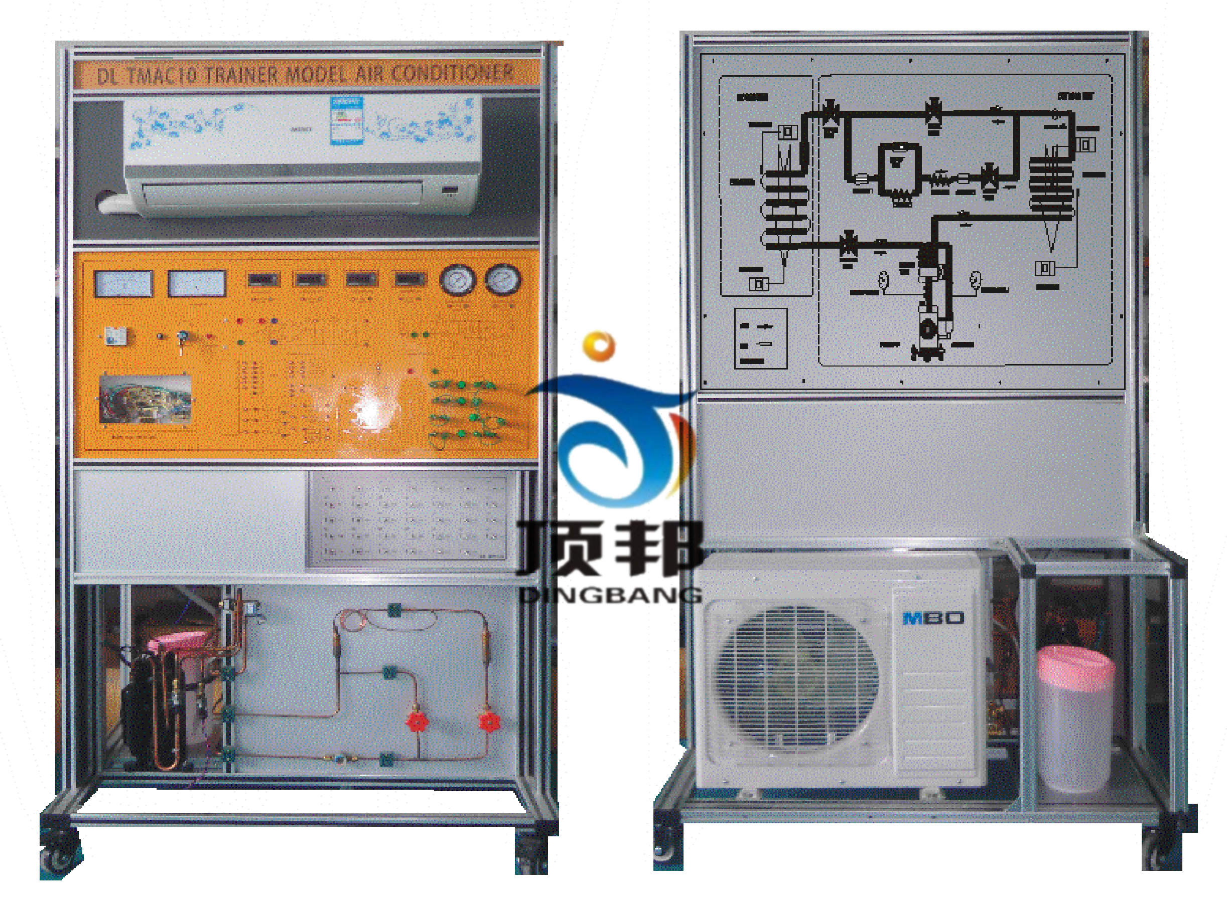 空調制冷制熱實訓考核裝置