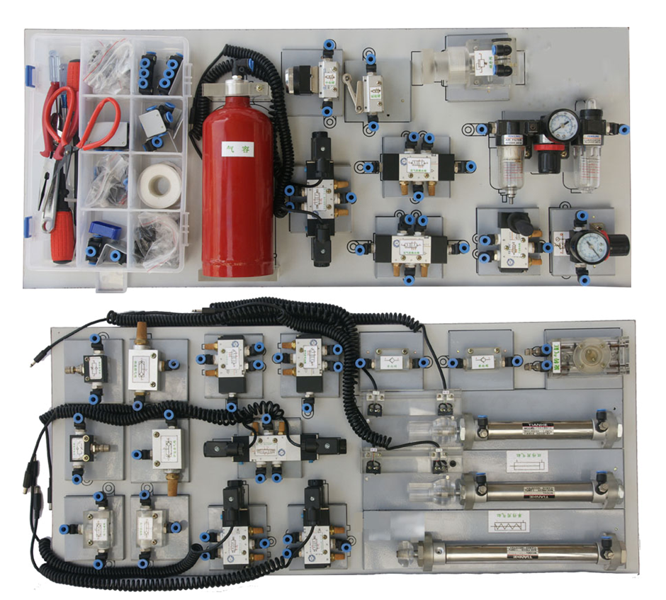 氣動面元件配置板