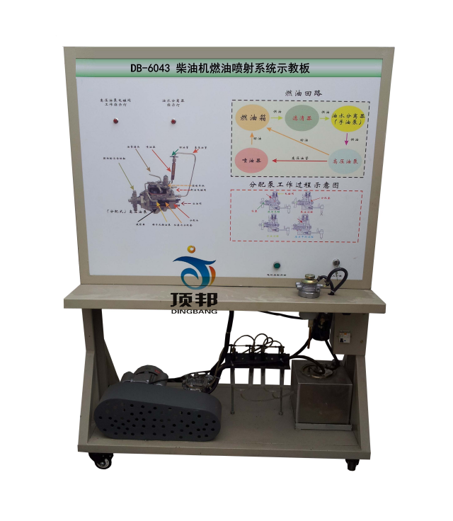 柴油機(jī)燃油噴射系統(tǒng)示教板