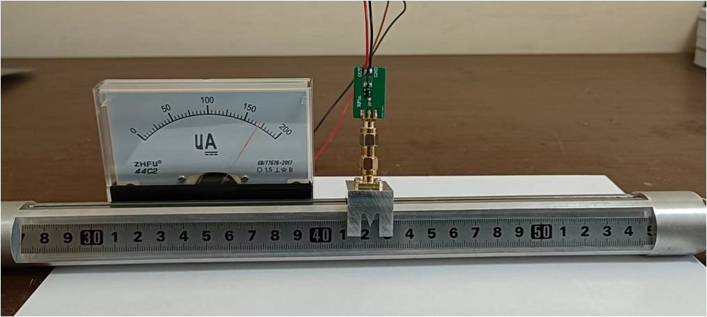 用微安表測(cè)量同軸線波長(zhǎng)