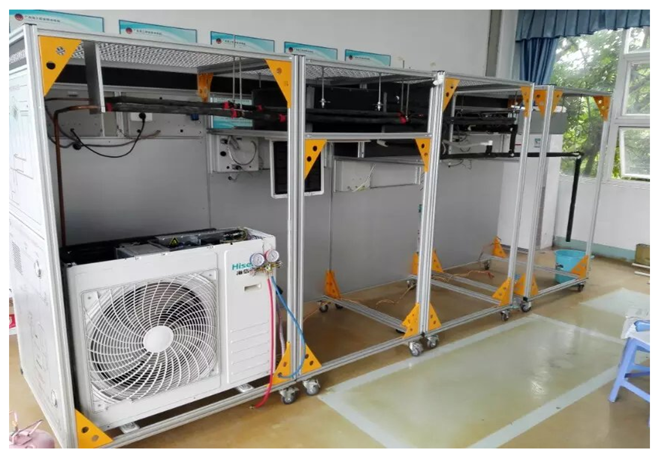 空調(diào)系統(tǒng)多聯(lián)機系統(tǒng)實訓(xùn)裝置