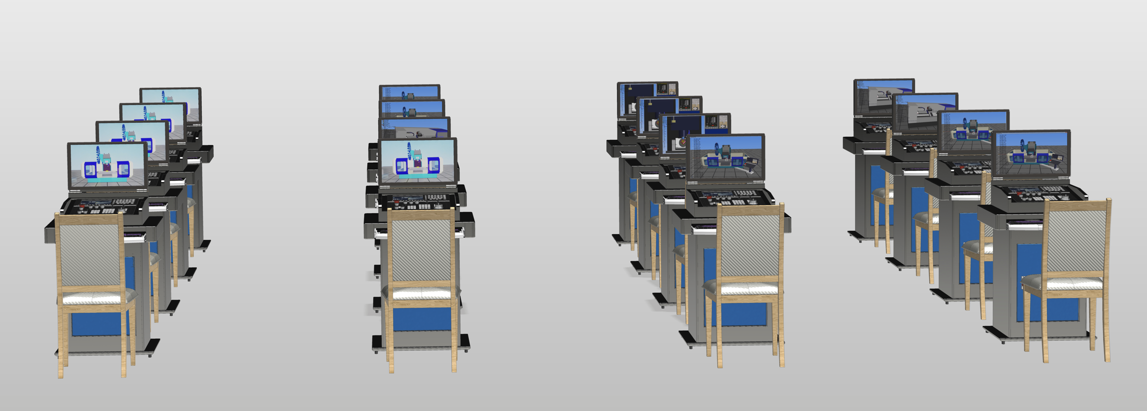 多系統(tǒng)數(shù)控理實(shí)一體化實(shí)訓(xùn)平臺(tái)