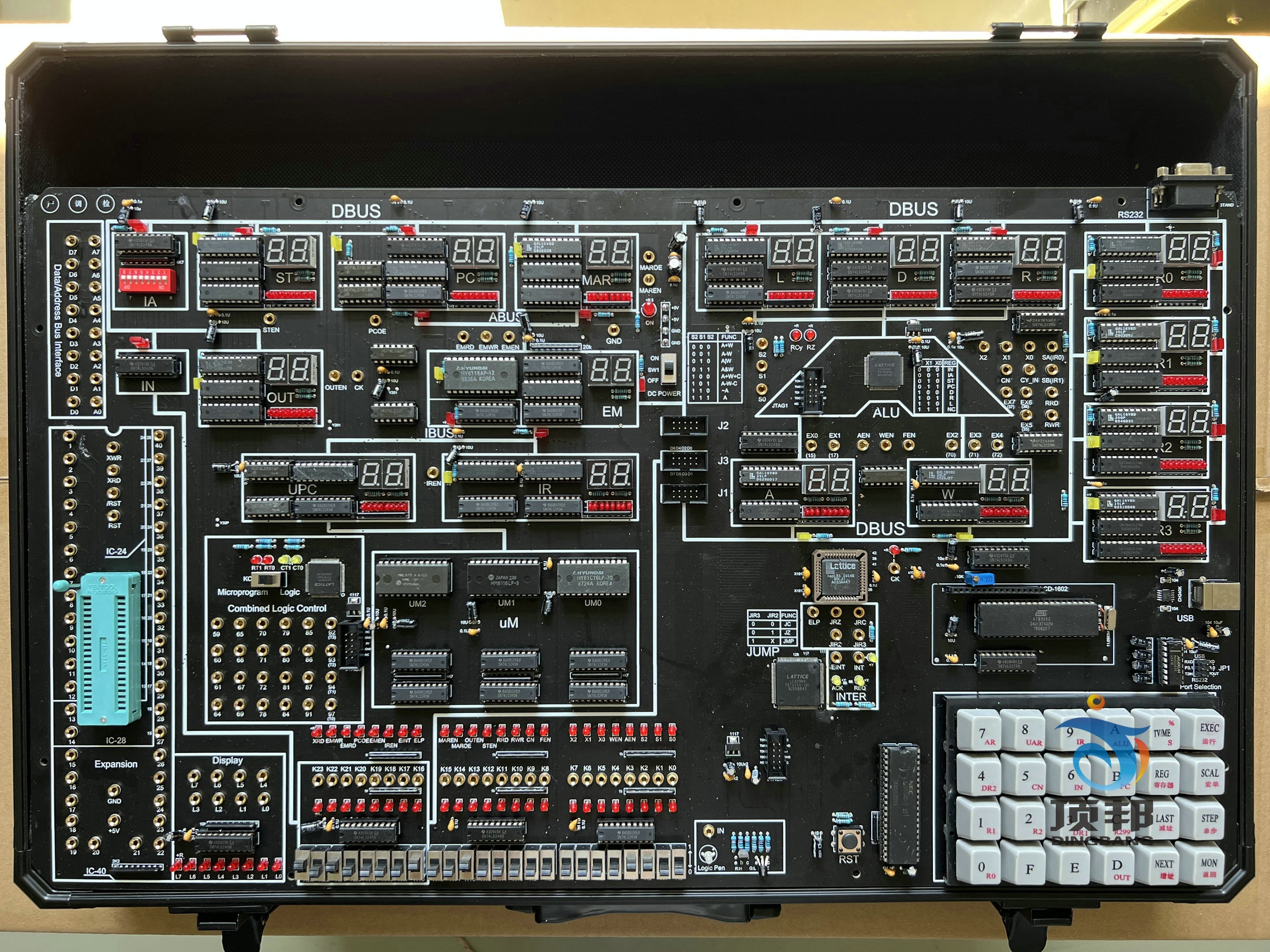 超強(qiáng)型計(jì)算機(jī)組成原理與系統(tǒng)結(jié)構(gòu)實(shí)驗(yàn)箱