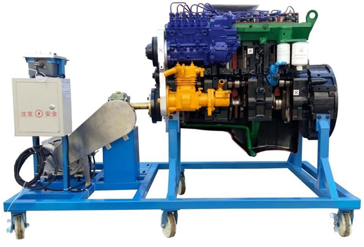 豪沃ZZ1167發(fā)動(dòng)機(jī)實(shí)物解剖原理運(yùn)行實(shí)訓(xùn)臺